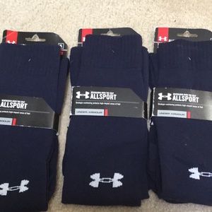 Under Armour HeatGear 3-pack socks.